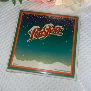 Vintage pop shots greeting cards "The Enchanted Forest" 3D Merry Christmas Card